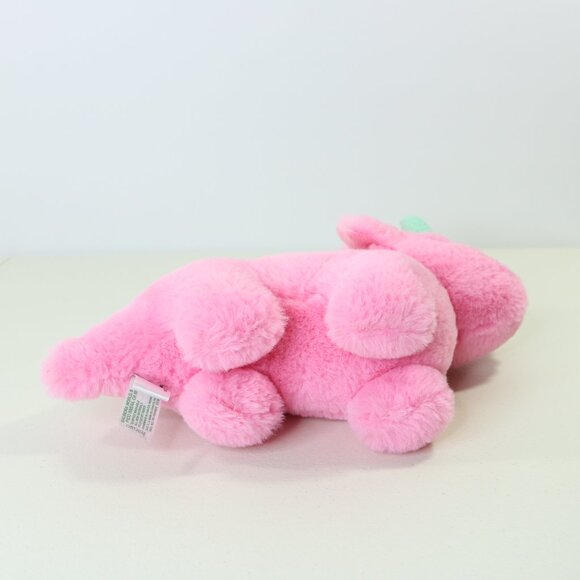 Aurora World Eco Nation Pink Triceratops Dinosaur Soft Plush Stuffed Animal Toy - Picture 7 of 12